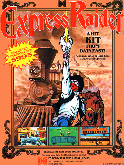 Express Raider (Italy) Arcade Game Cover